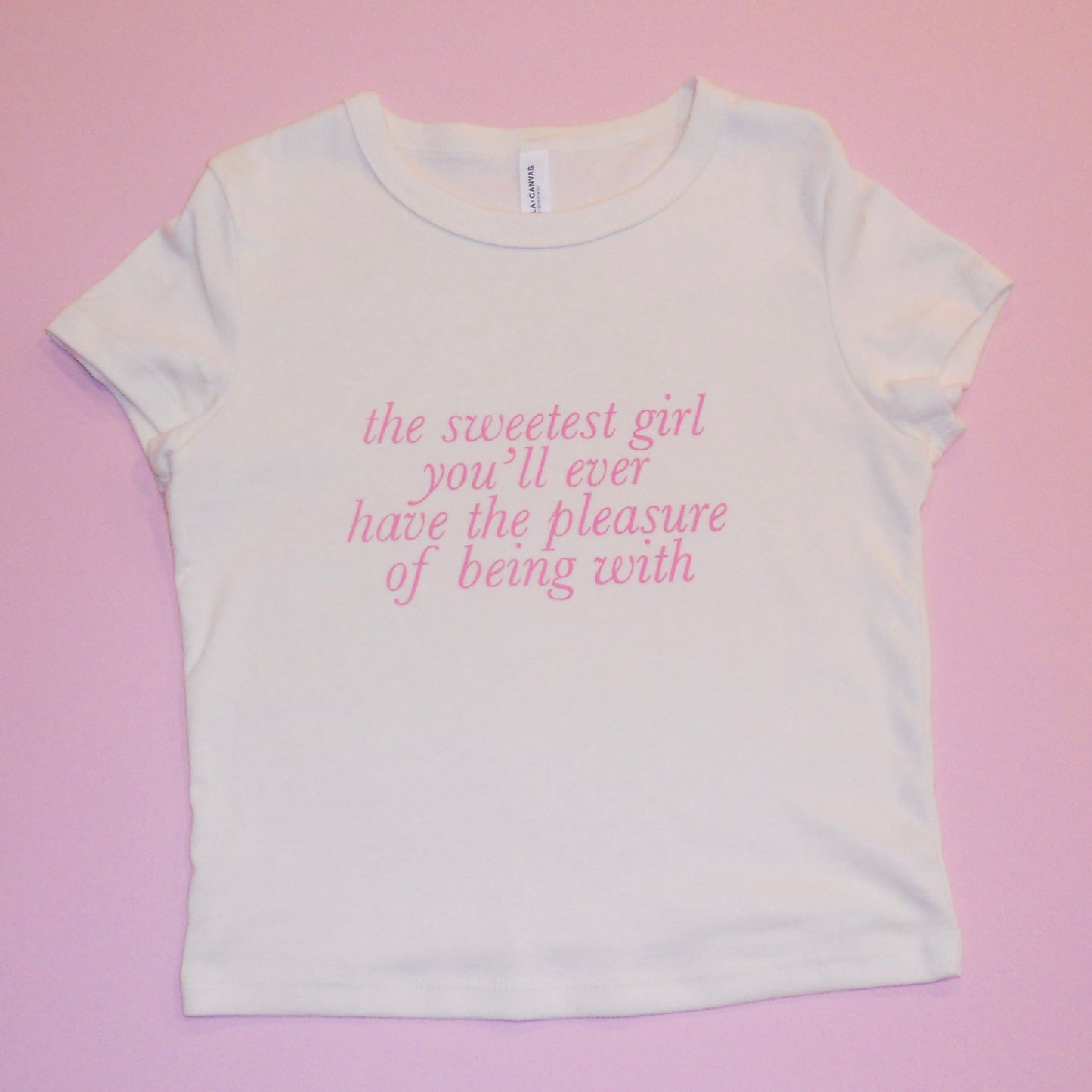 THE SWEETEST GIRL baby tee