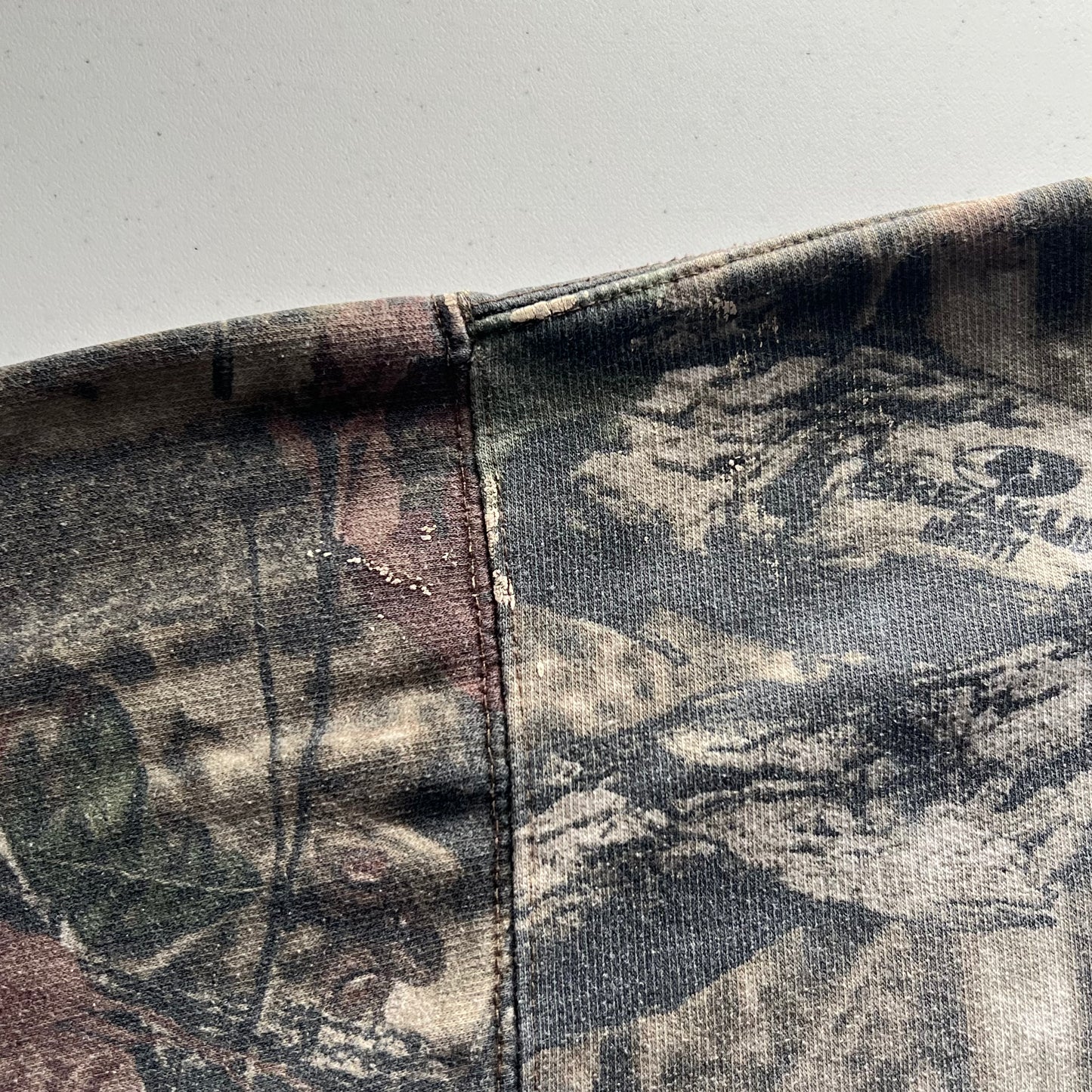 DUMP YOUR REPUBLICAN BOYFRIEND camo hoodie with pink text (XL)
