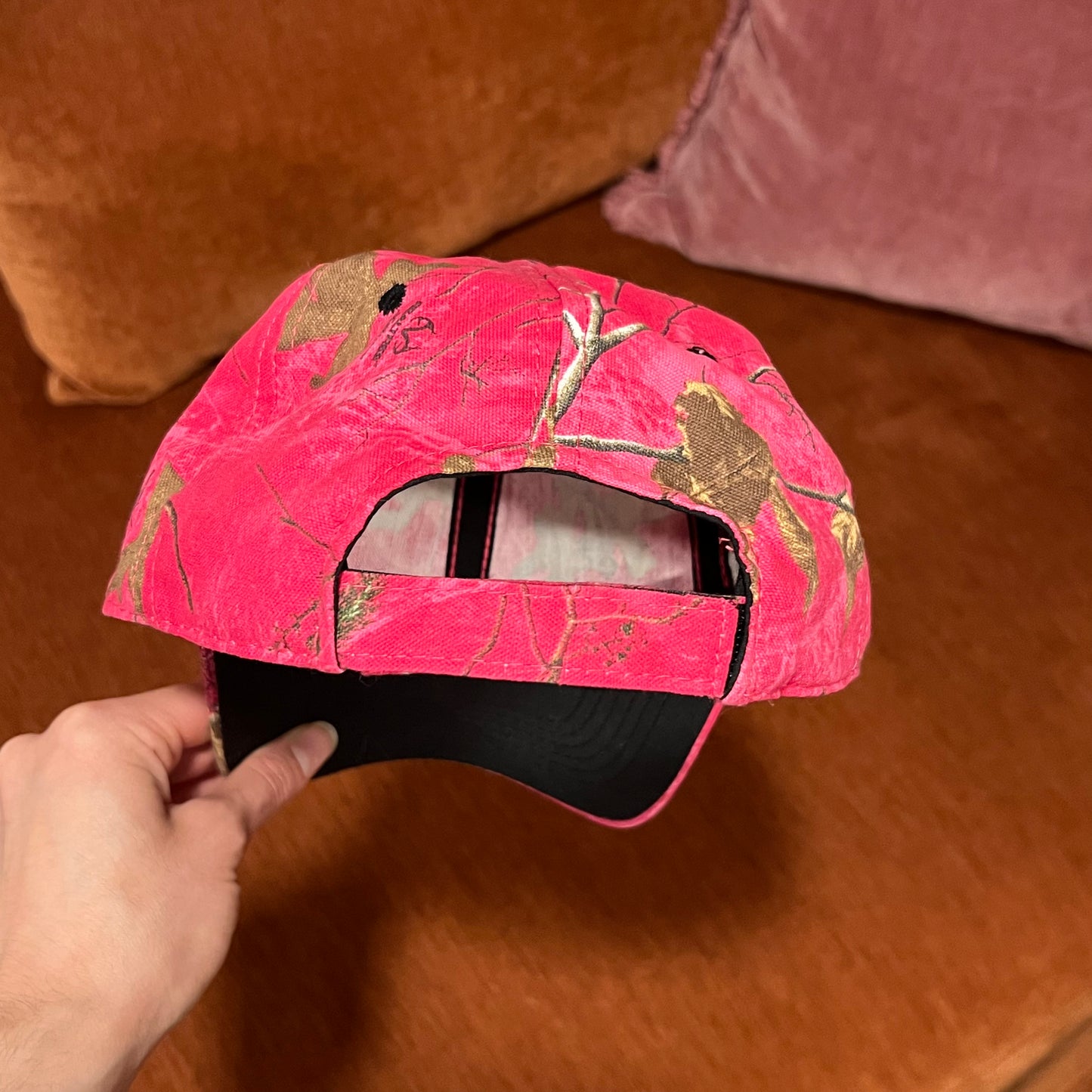 DUMP YOUR REPUBLICAN BOYFRIEND pink camo hat