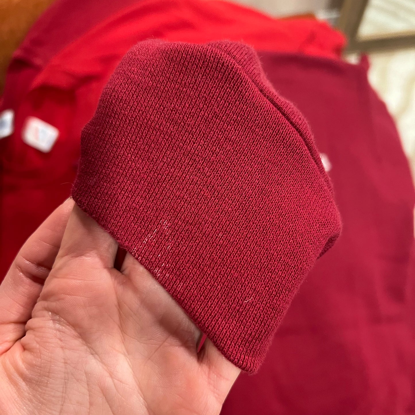 DUMP YOUR REPUBLICAN BOYFRIEND red crewneck with white text (L)