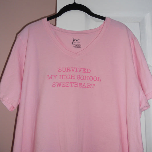 SURVIVED MY HIGH SCHOOL SWEETHEART (2X)