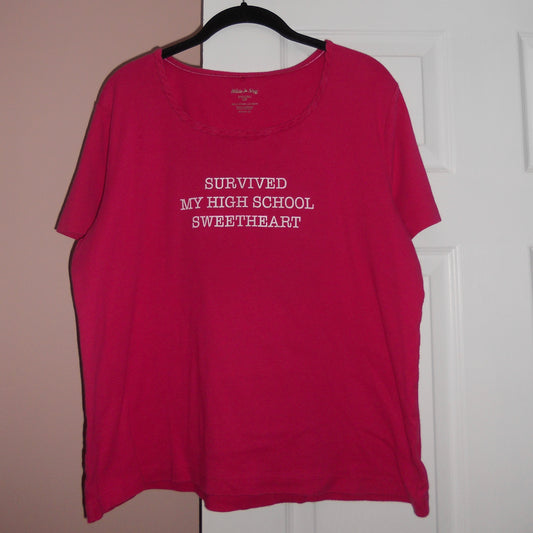 SURVIVED MY HIGH SCHOOL SWEETHEART (XXL)
