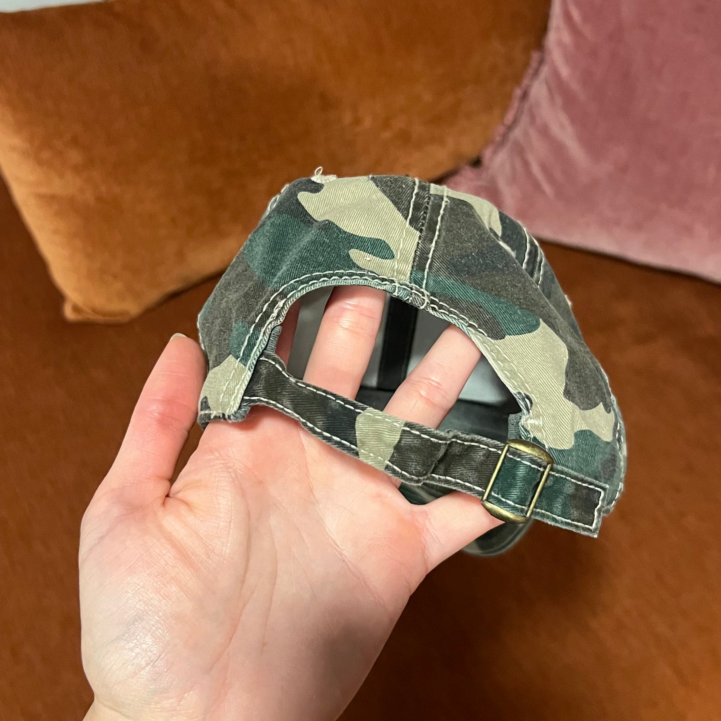 DUMP YOUR REPUBLICAN BOYFRIEND camo hat