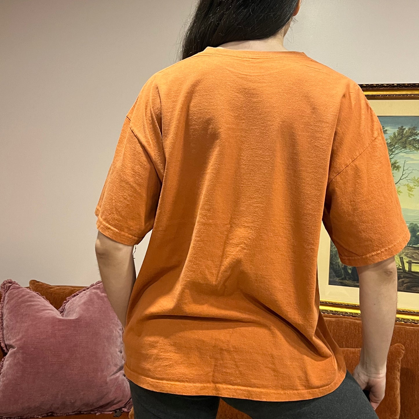 DUMP YOUR REPUBLICAN GIRLFRIEND deer t-shirt with orange text (2XL)