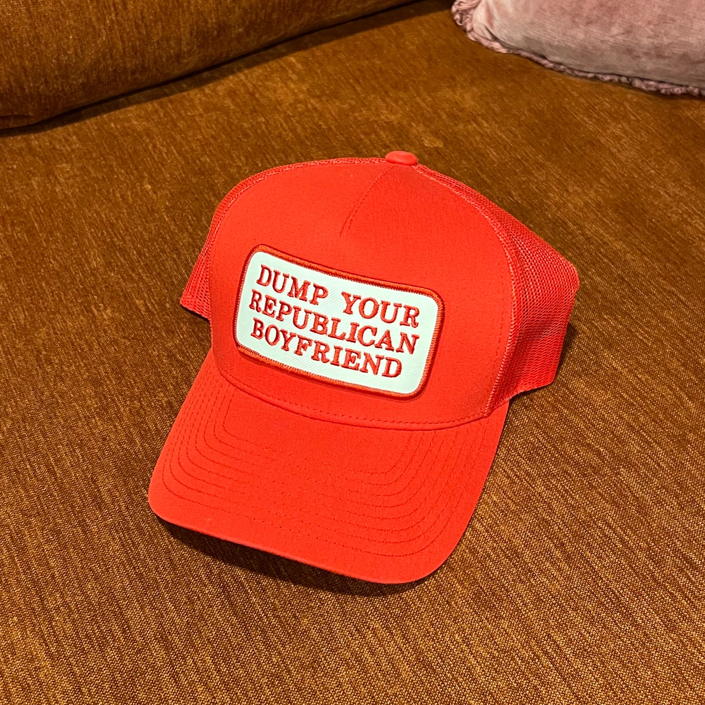 DUMP YOUR REPUBLICAN BOYFRIEND red hat