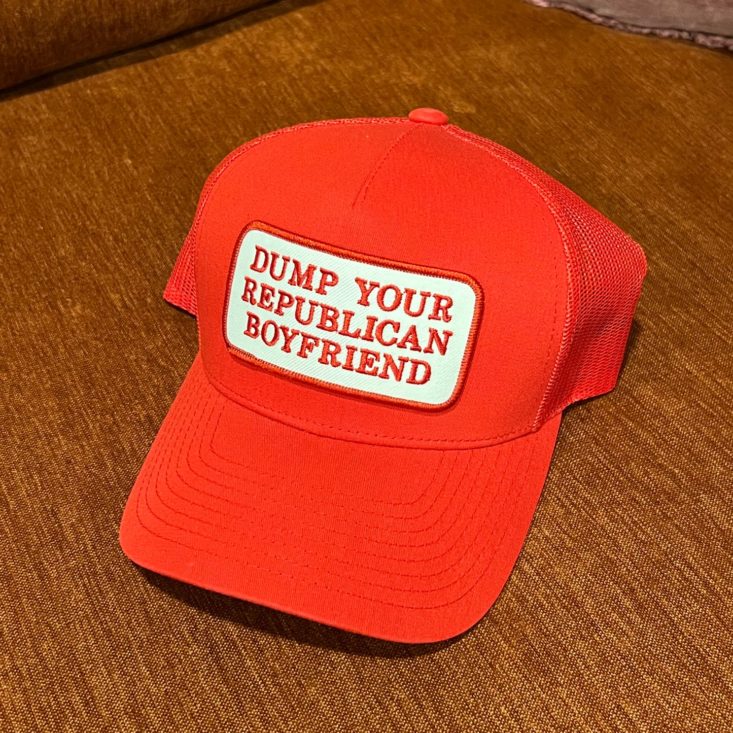 DUMP YOUR REPUBLICAN BOYFRIEND red hat