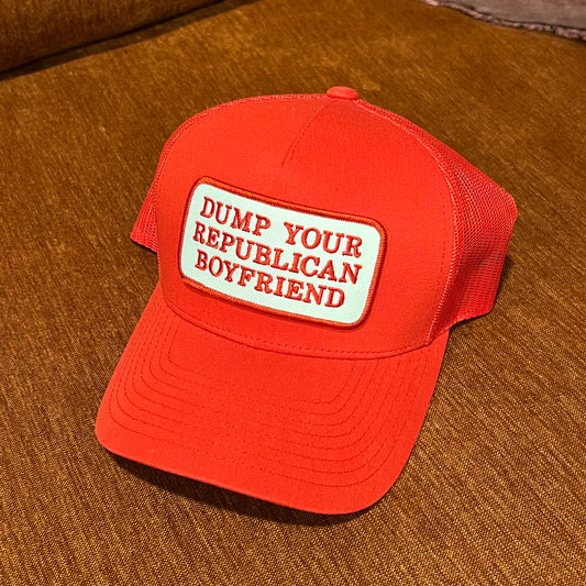 DUMP YOUR REPUBLICAN BOYFRIEND red hat