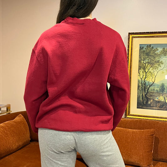 DUMP YOUR REPUBLICAN BOYFRIEND red crewneck with white text (L)