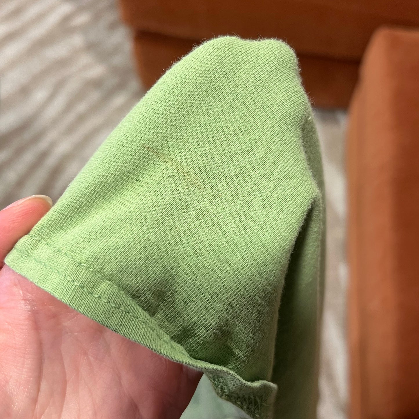 DUMP YOUR REPUBLICAN BOYFRIEND green t-shirt with white text (L/M)