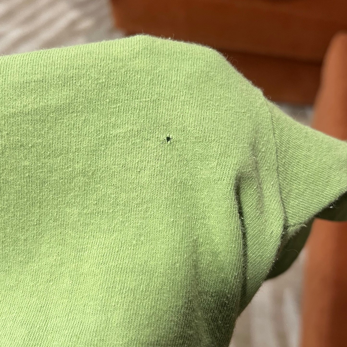 DUMP YOUR REPUBLICAN BOYFRIEND green t-shirt with white text (L/M)