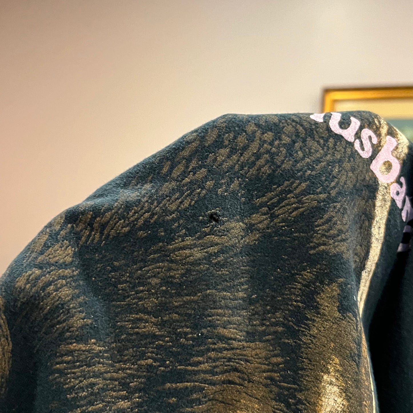 DIVORCE YOUR REPUBLICAN HUSBAND animal crewneck with pink text (M/L)